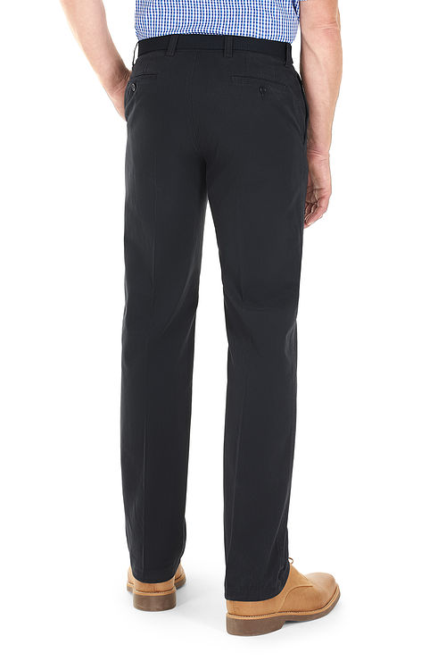 Longford Autumn Stretch Cotton Cobalt Chino Trousers