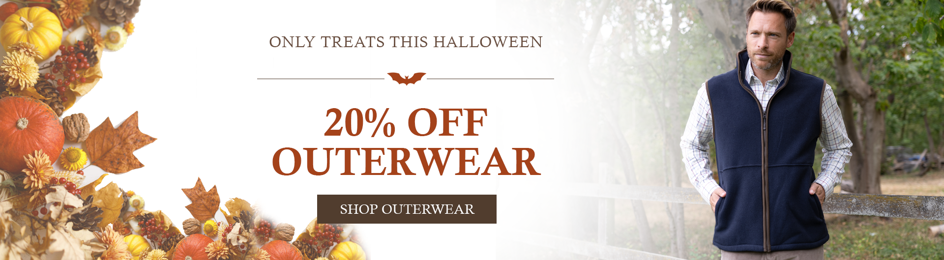 Shop Now our 20% off Outerwear