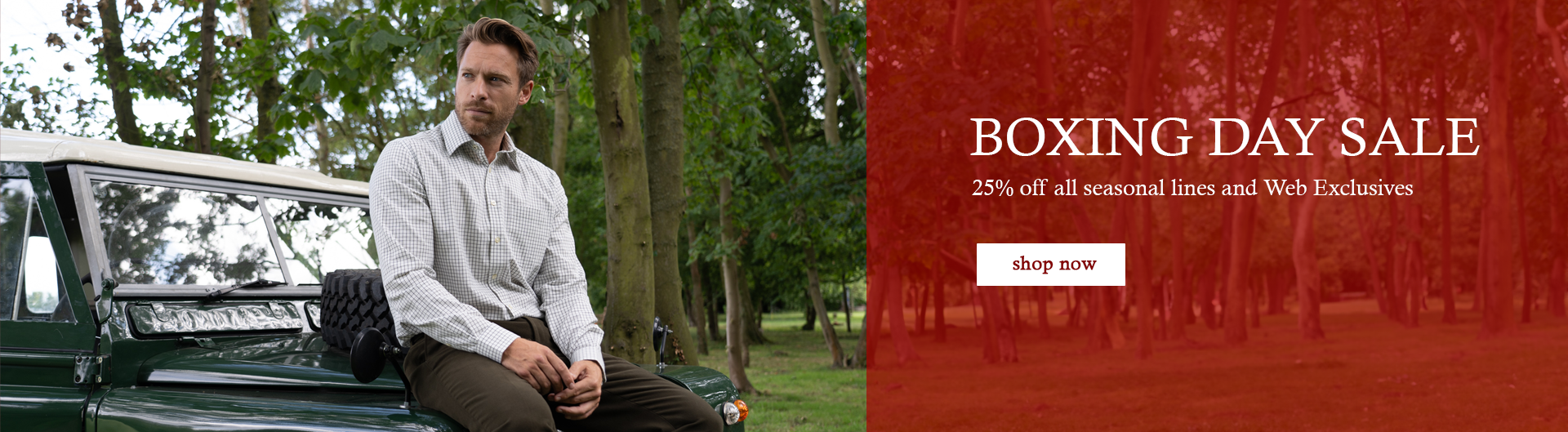 Shop our Boxing Day Sale