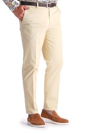 Holkham Lemon Stretch Cotton Chino