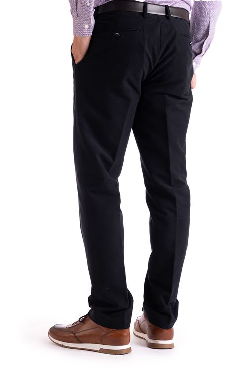 Elgin Indigo Soft Moleskin Trouser