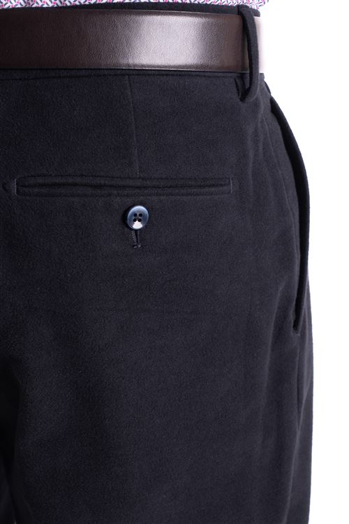 Elgin Indigo Soft Moleskin Trouser