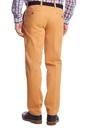 Longford Spring Stretch Cotton Apricot Chino Trousers