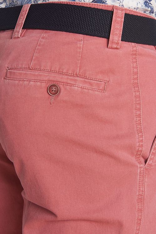 Longford Spring Stretch Cotton Strawberry Chino Trousers