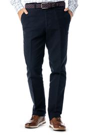 Epsom Moleskin Navy Trouser
