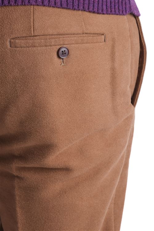Epsom  Moleskin Camel Trouser