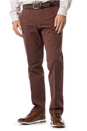 Longford Autumn Stretch Cotton Brushwood Chino Trouser