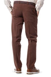 Longford Autumn Stretch Cotton Brushwood Chino Trouser
