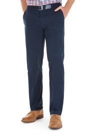 Longford Autumn Stretch Cotton Navy Chino Trouser