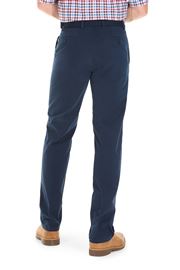 Longford Autumn Stretch Cotton Navy Chino Trouser