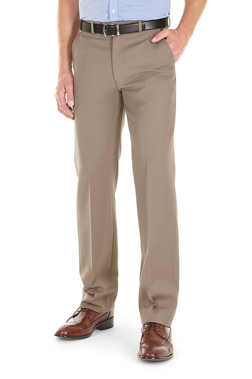 Cologne Stretch Cavalry Twill Beige Trousers