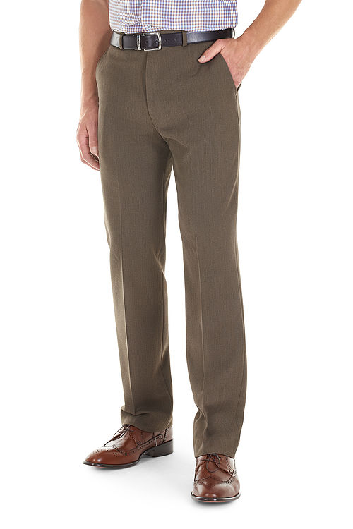 Cologne Stretch Cavalry Twill Cactus Trousers