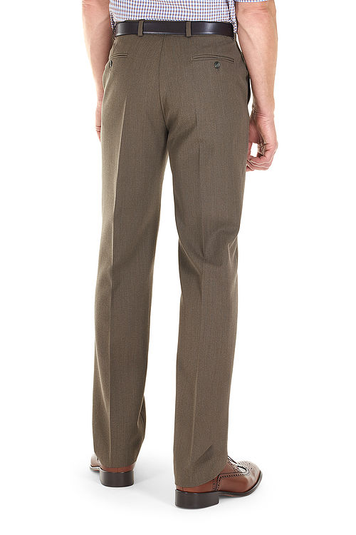 Cologne Stretch Cavalry Twill Cactus Trousers