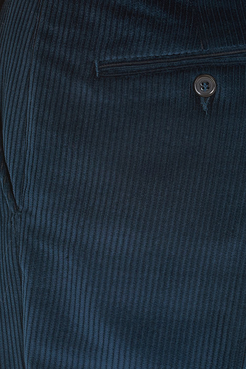 Verona Navy Stretch Cord Trousers