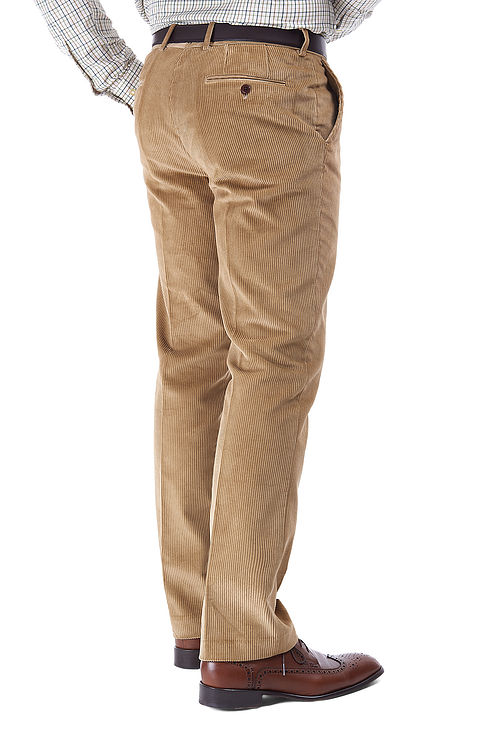 Hampton Light Stone Cord Trouser