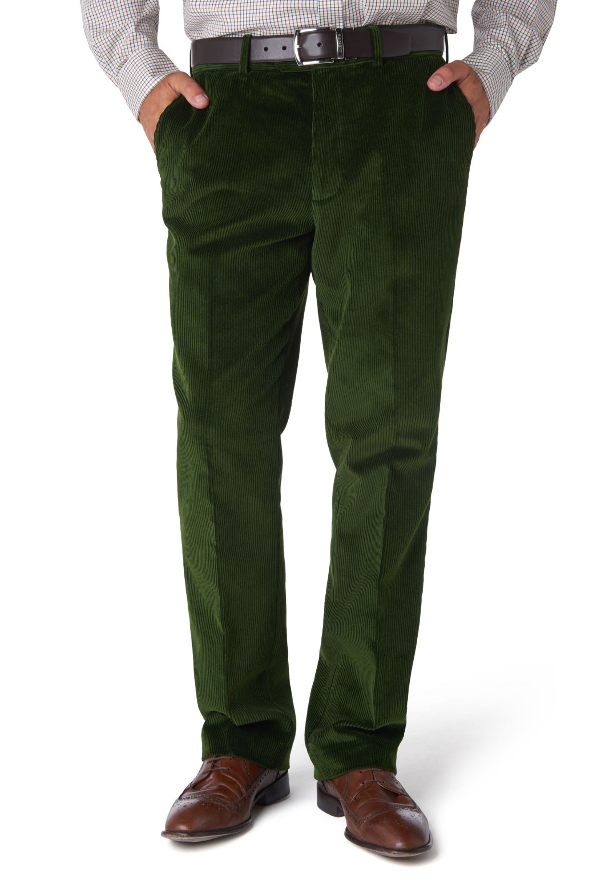 Hampton Emerald Cord Trouser | Gurteen & Sons