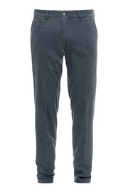 Stonebridge Indigo Stretch Cotton Trouser With Trim 