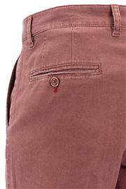 Stonebridge Brick Stretch Cotton Trouser With Trim 