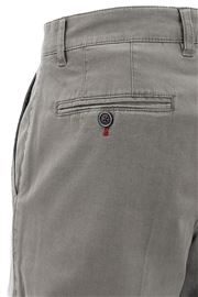 Stonebridge Grey Stretch Cotton Trouser With Trim 