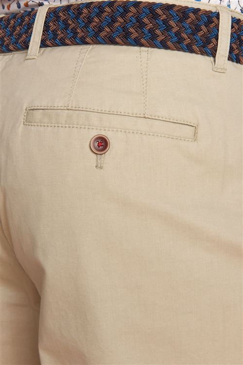 Mitcham Stretch Cotton Light Stone Chino Trouser
