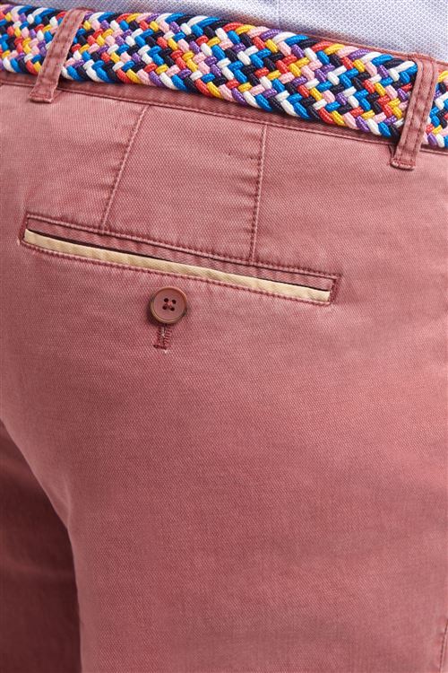Tidworth Stretch Cotton Coral Chino Trouser