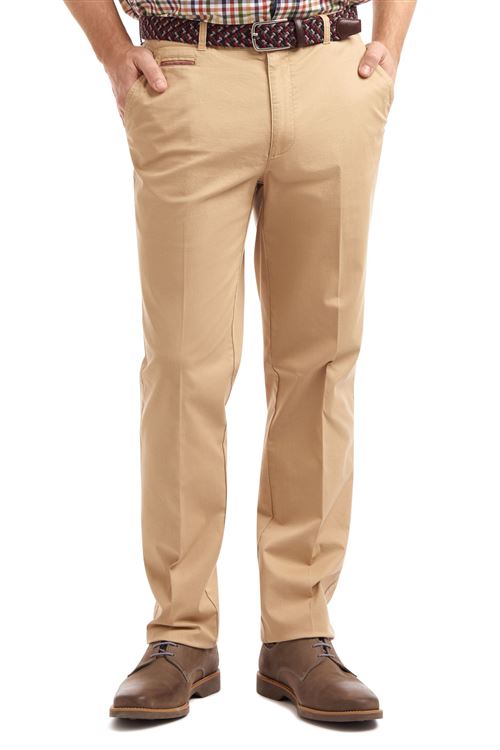 Tidworth Stretch Cotton Corn Chino Trouser