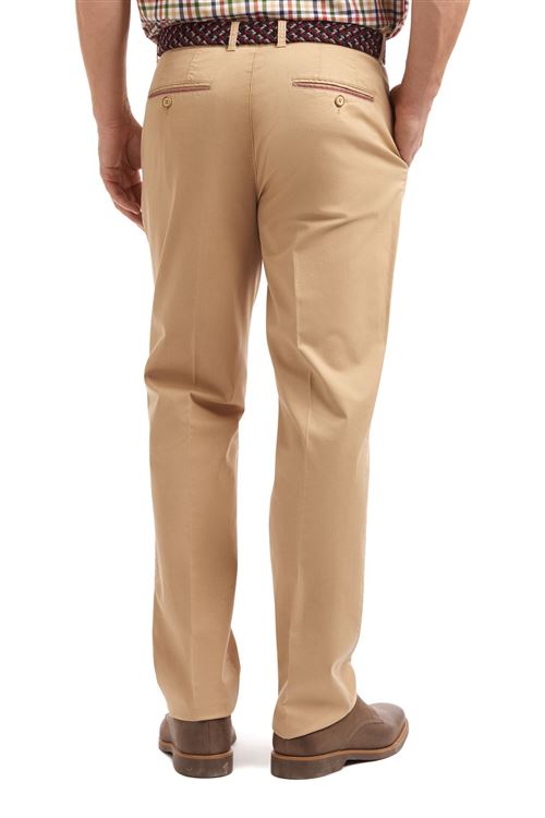 Tidworth Stretch Cotton Corn Chino Trouser