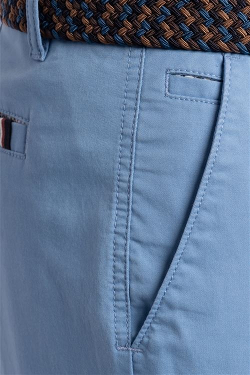 Devon Stretch Cotton Air Force Blue Chino
