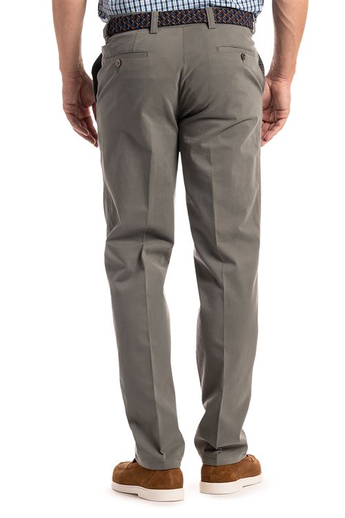 Elmstead Spring Stretch Cotton Thyme Chino Trouser