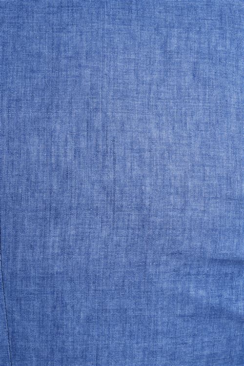Viago Blue Linen Jacket
