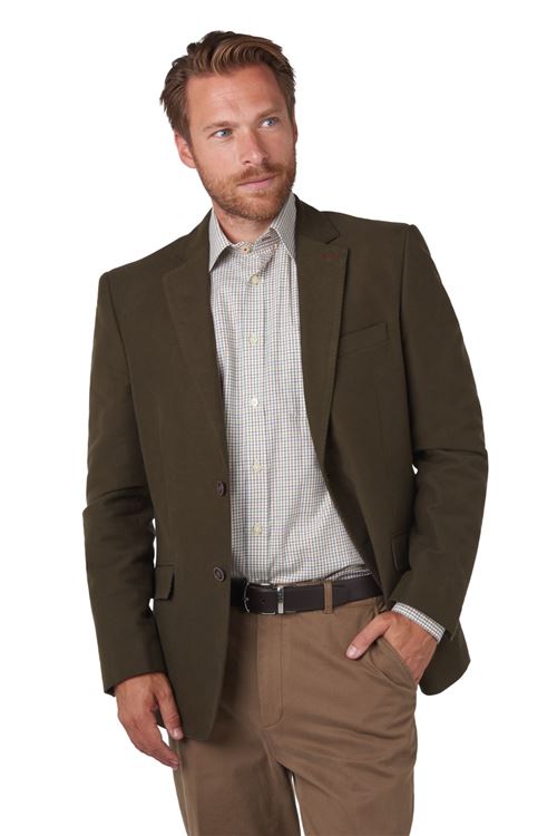 Marlow Moleskin Olive Jacket