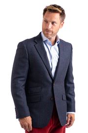 Calver Blue Tweed Jacket