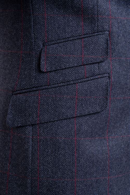 Calver Blue Tweed Jacket