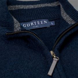 Gately Navy Wool Sweater