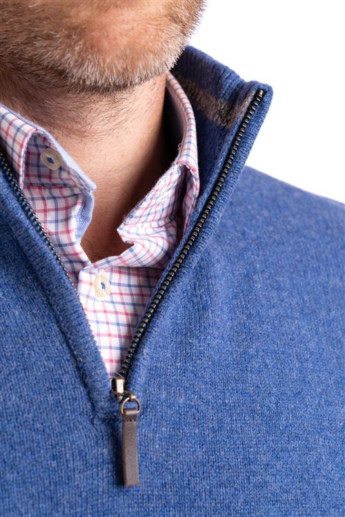 Gately Blue Pure Wool Sweater