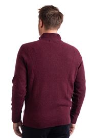 Gately Wine Pure Wool Sweater