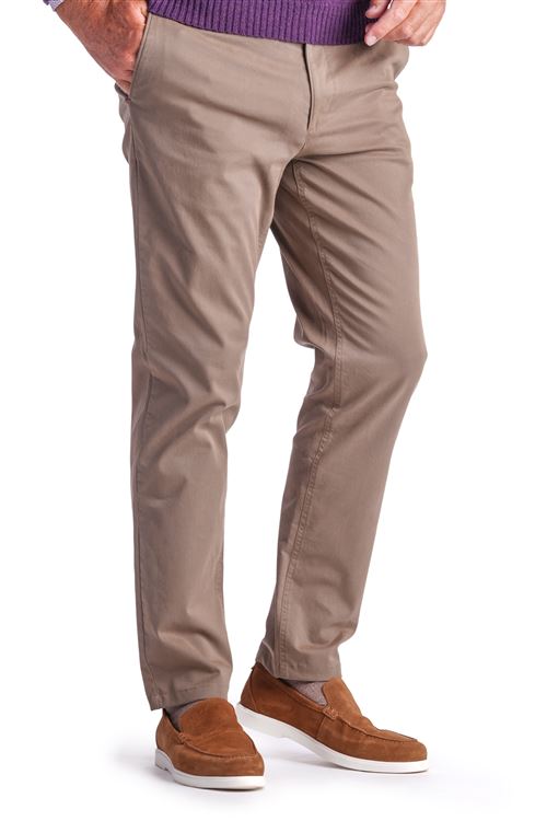 Stonehouse  Stretch Cotton Dark Stone Chino Trouser