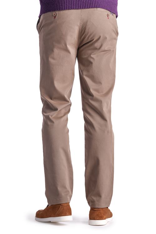 Stonehouse  Stretch Cotton Dark Stone Chino Trouser