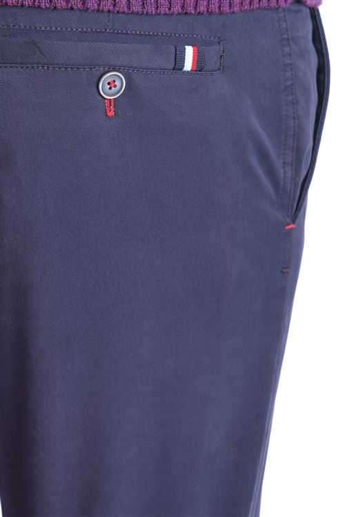 Stonehouse  Stretch Cotton Navy Chino Trouser