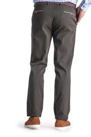 Ryde Olive Stretch Cotton Chino Trouser