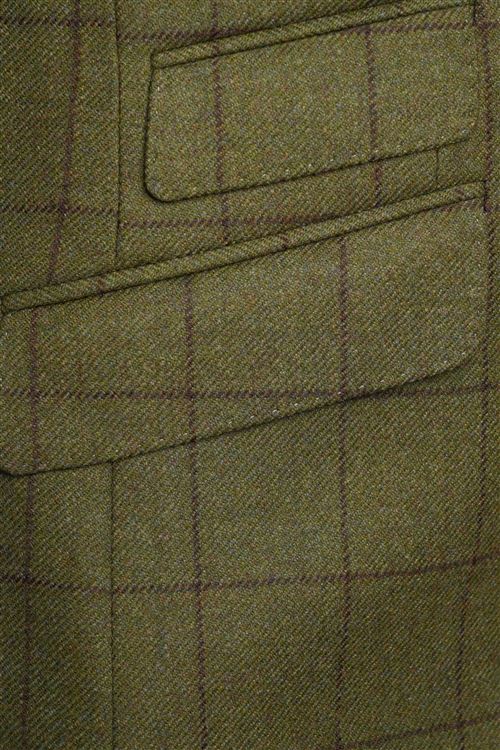 Crediton Lovat Check Wool Jacket