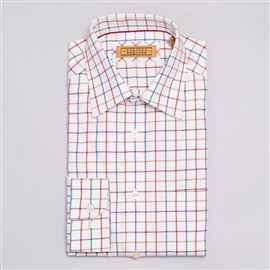 Cumbria Teal Brushed Cotton Check Shirt