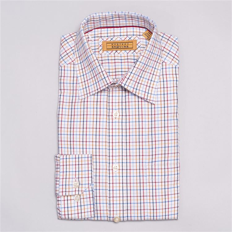Cumbria Lemon Brushed Cotton Check Shirt
