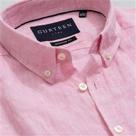 Florence Pink Linen Shirt