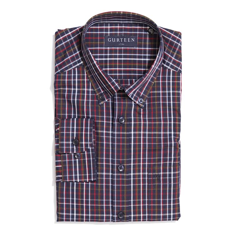 Jasper Green Checked Shirt