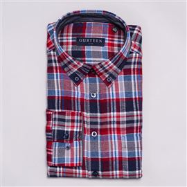 Rutland Salmon Cotton Check Shirt