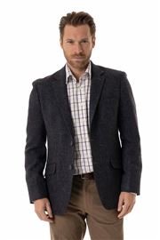 Hadfield Indigo Tweed Jacket
