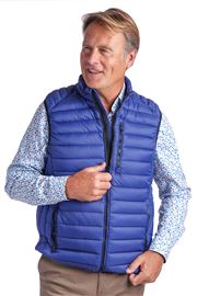Calgary Blue Puffer Gilet