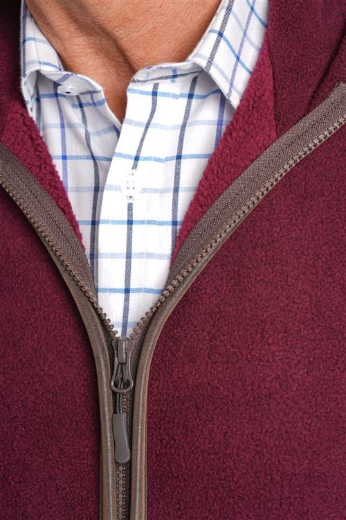 Gateside Wine Fleece Gilet