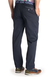 Dedham Spring Stretch Cotton Navy Chino Trouser